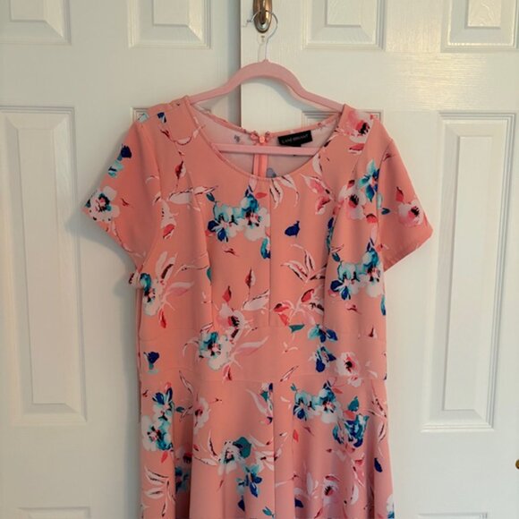 🌸 Lane Bryant Lena High-Low Midi Dress, Size 18 🌸 - Picture 7 of 12